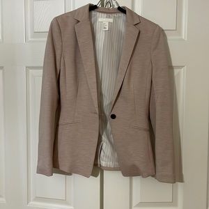 Blush pink H&M blazer